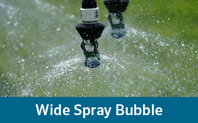 Wide Spray Bubble