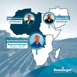 A Senninger Irrigation está expandindo sua equipe para melhor atender às crescentes demandas na África e no Oriente Médio.