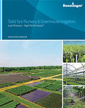 Catalogue d'Irrigation en Couverture Intégrale/Pépinière et Serre (A4)