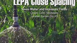 Interview: des cultivateurs du Kansas économisent de l&#039;eau et de l&#039;énergie grâce à l&#039;espacement serré LEPA